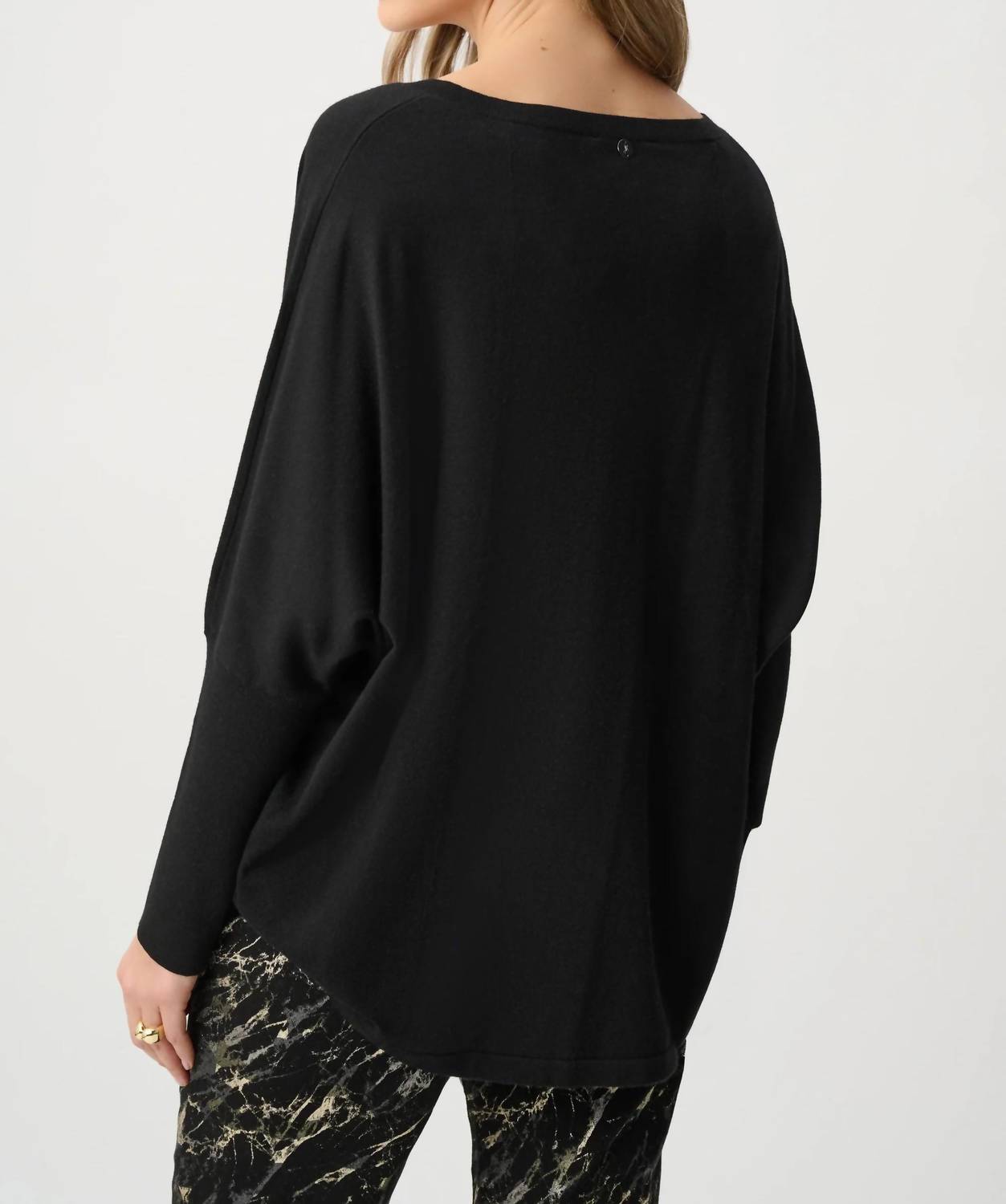 Joseph Ribkoff - Viscose Knit Fringed Sweater