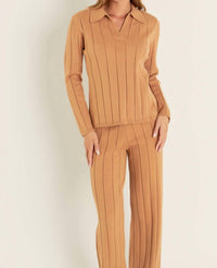 English Factory - Textured Collared Sweater