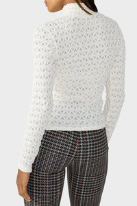 Sanctuary - Lace Mock Neck Top