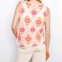 Charlie B - Crochet Sleeveless Top