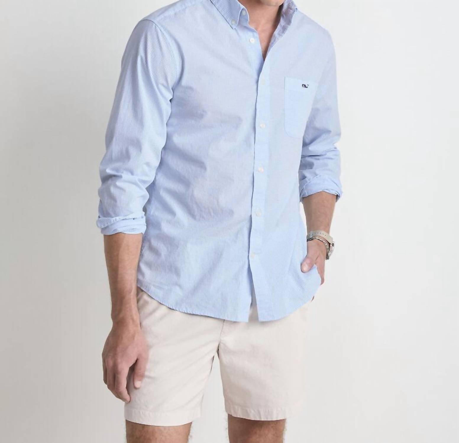 Vineyard Vines - Anegada Gingham Perfect Wash Shirt