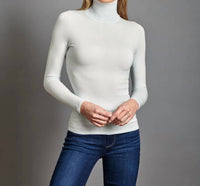 Fallon & Ava - Classic Turtleneck Long Sleeve Top