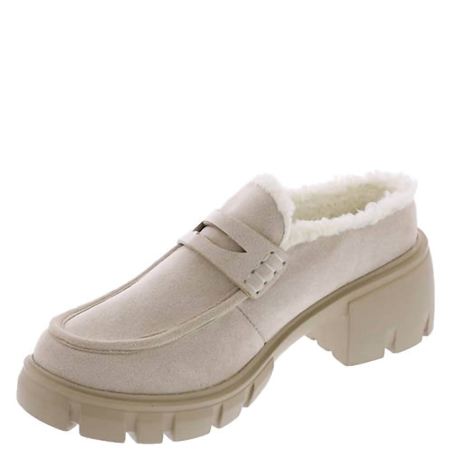 Very G - Women's Fluff Loafer Mules