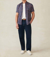 Faherty - Short Sleeve Breeze Shirt