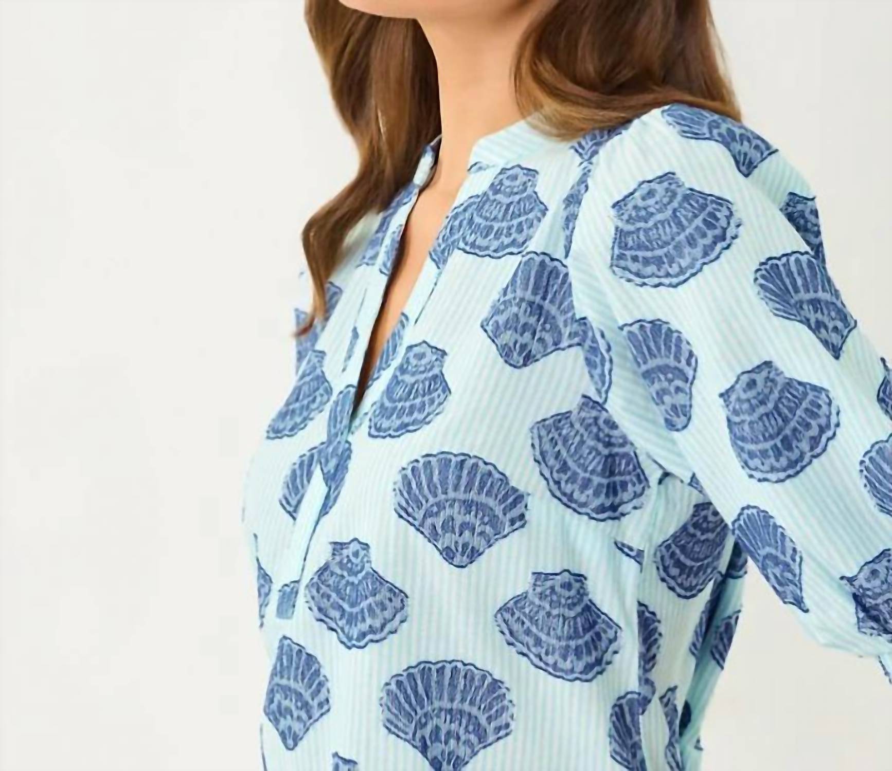 Lilly Pulitzer - MIALEIGH ELBOW SLEEVE TOP