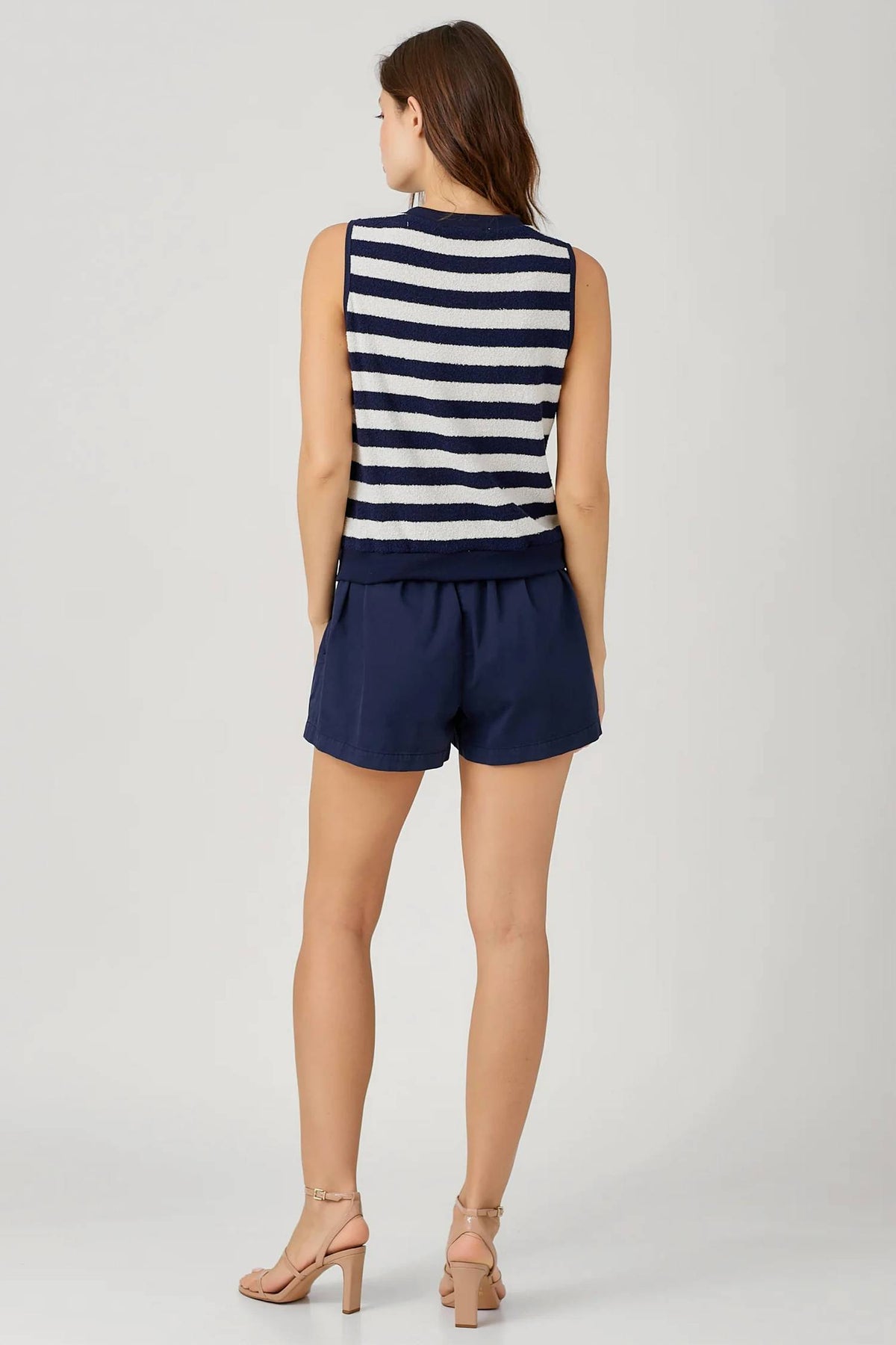 Maven West - Loop Terry Stripe Tank Top