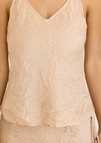 Brazeau Tricot - Crinkle Cami Top