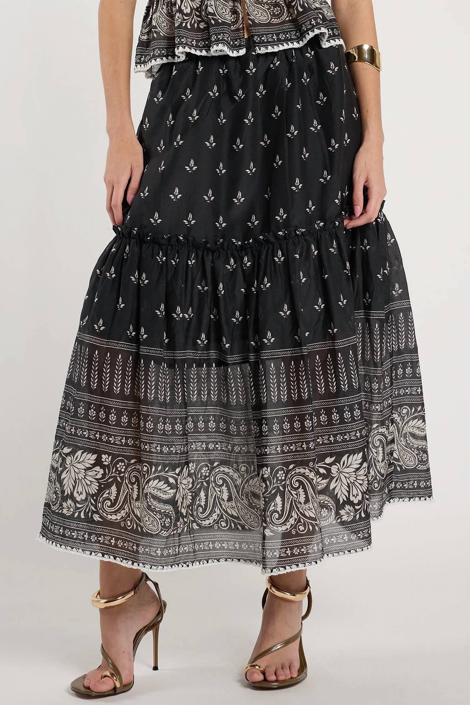 Christy Lynn - Barbara Midi Skirt