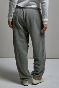 Asher Sebi Sweatpant in loden - women's pants - alternate view