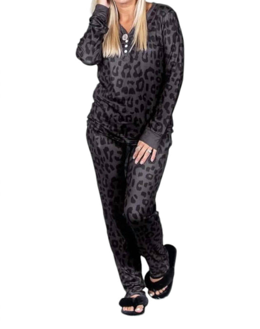 White Label - Leopard Pajamas