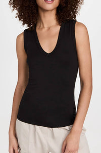 Enza Costa - Supima Cotton Essential Sleeveless Tank