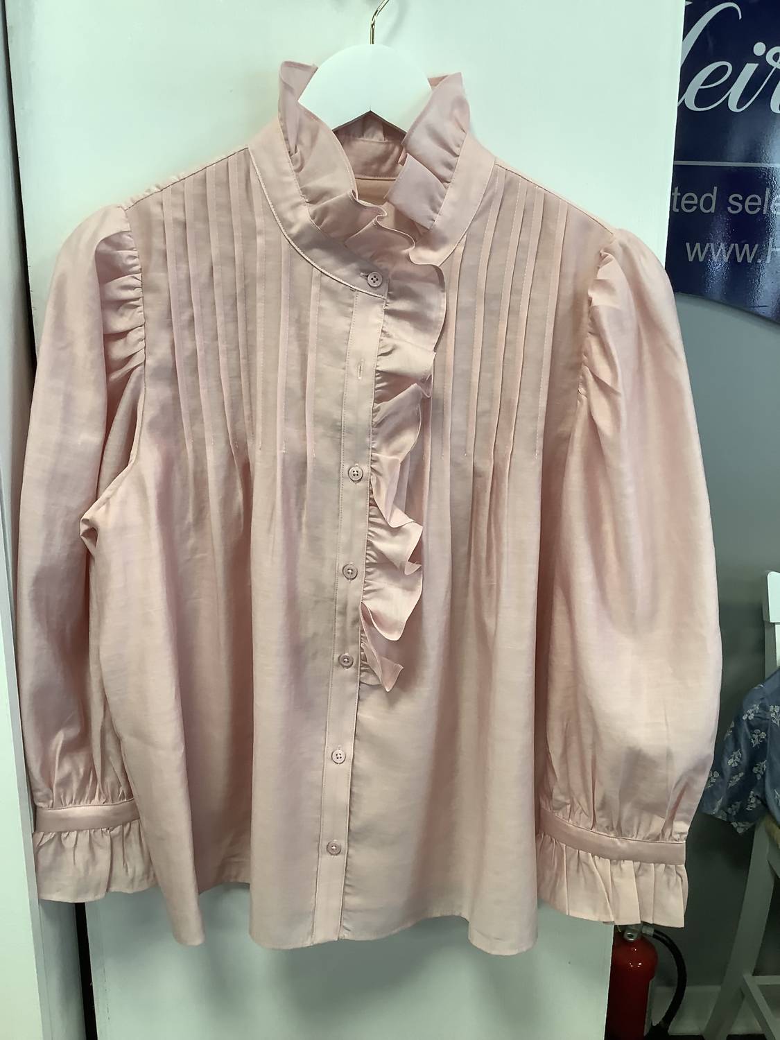 English Factory - Ruffle detail blouse