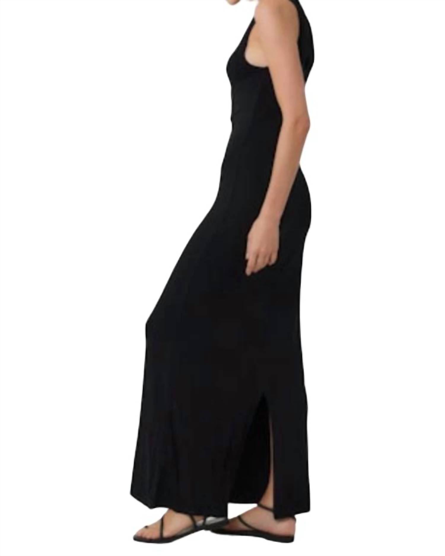 Majestic Filatures - Soft Touch Boatneck Tank Maxi Dress