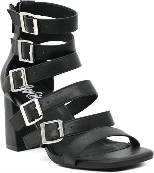 Corkys Footwear - Women's Buckle Down Heel Sandals