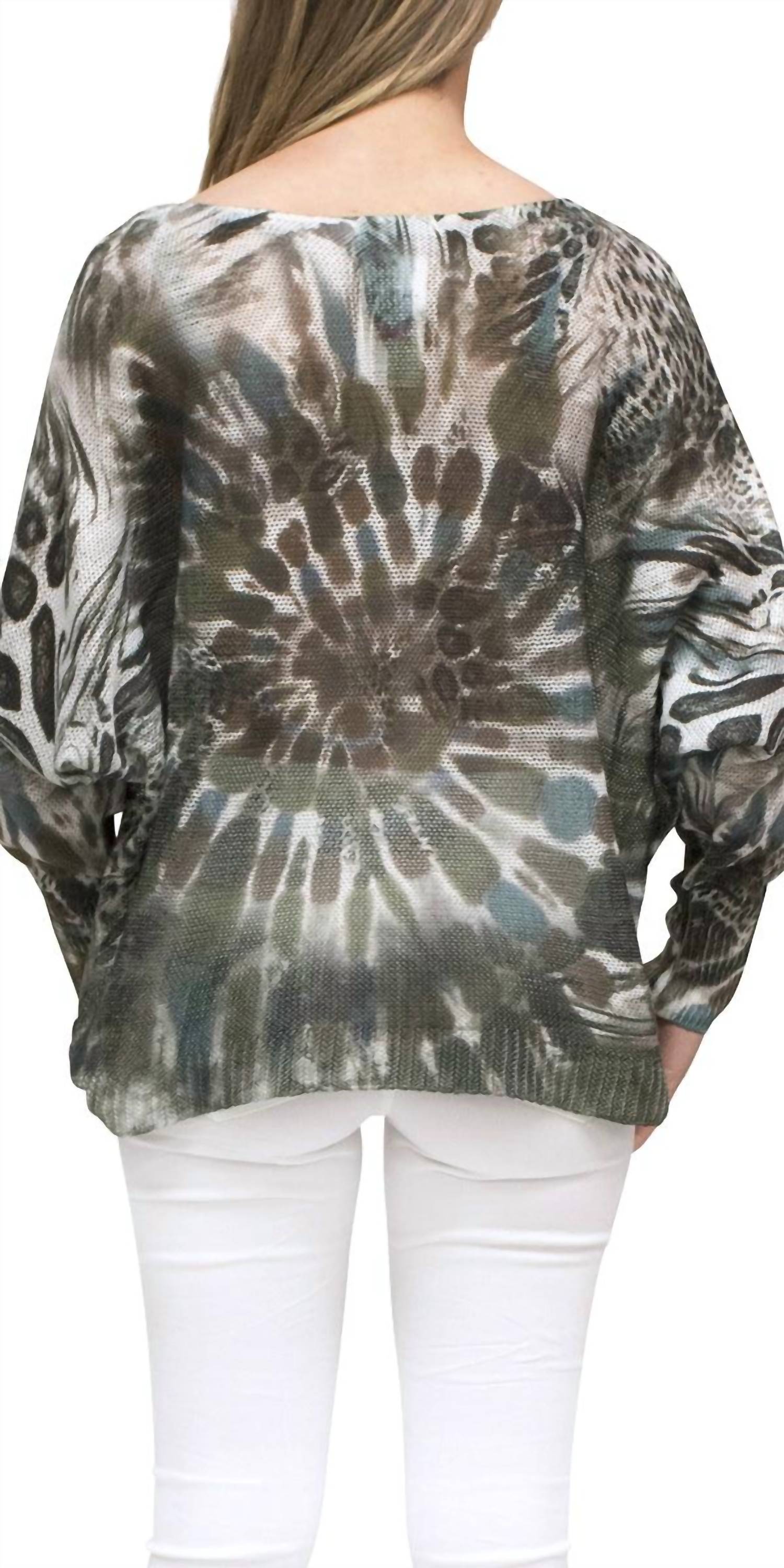 Gigi Moda - Donatella Tie Dye Sweater