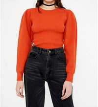 Wild Pony - Round Neck Ribbed Sweater