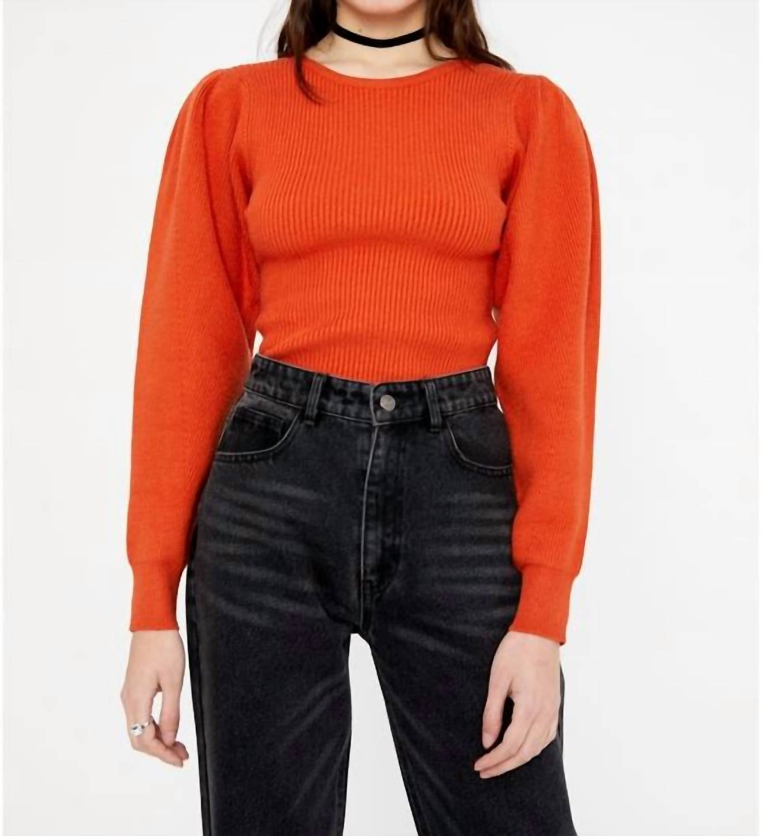 Wild Pony - Round Neck Ribbed Sweater