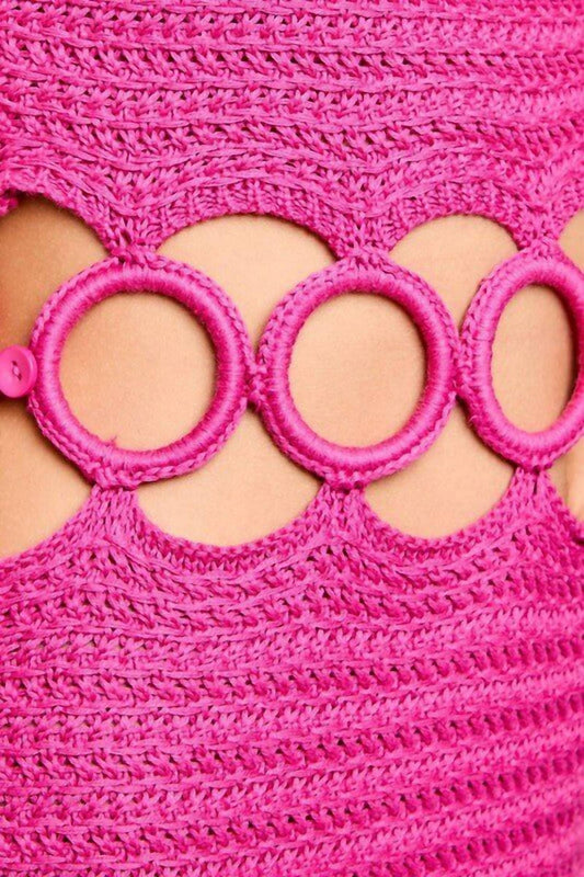 Lelis - Chrissy Crochet Dress