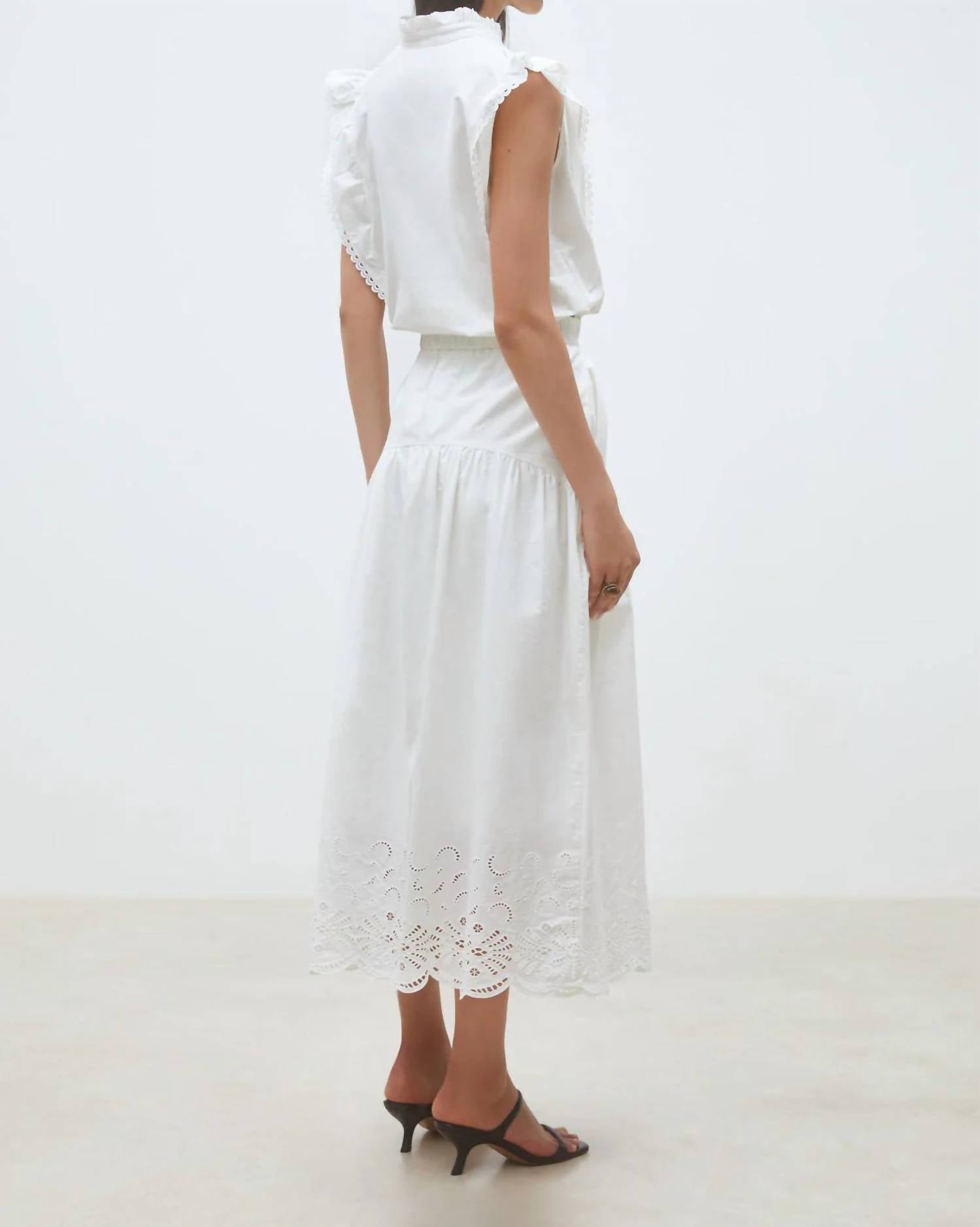 Suncoo - Flavie Jupe Midi Skirt