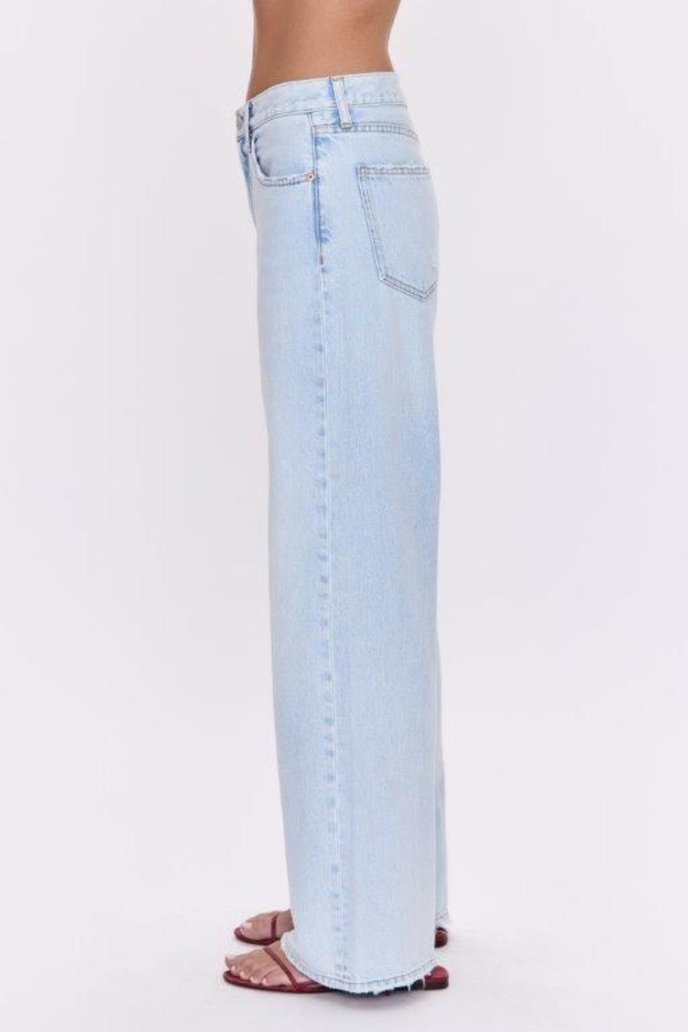 PISTOLA Hendrix High Rise Baggy Jeans in waterfall - women's jeans - alternate view