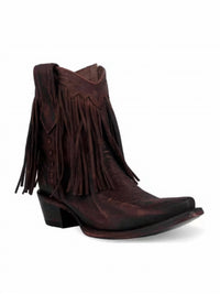 Corral - Women's Fringe Ankle Western Boots
