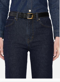 Frame - Ruler High Rise Straight Leg Jeans