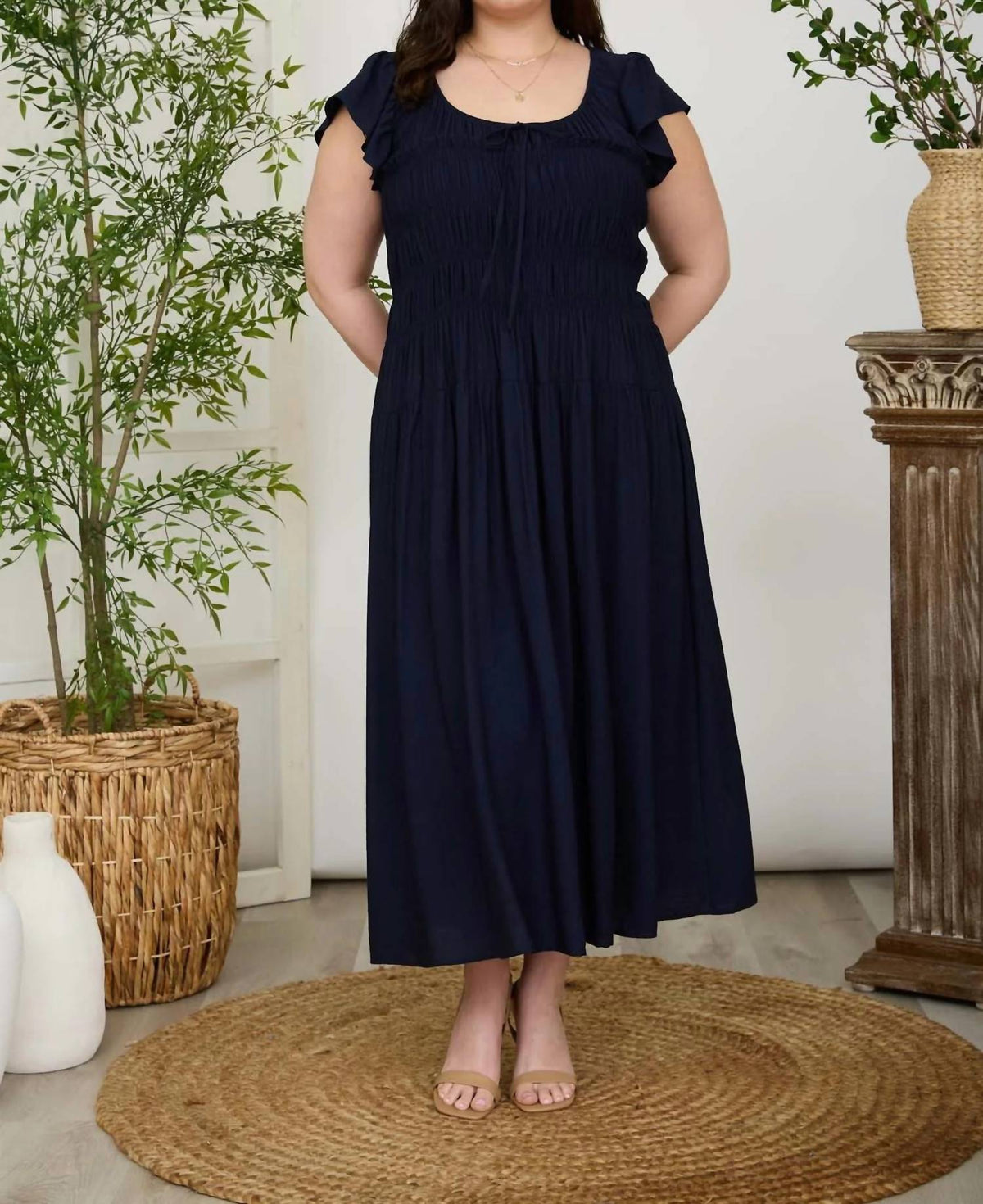 Blu Pepper - Ultimate Wedding Guest Dress - Plus
