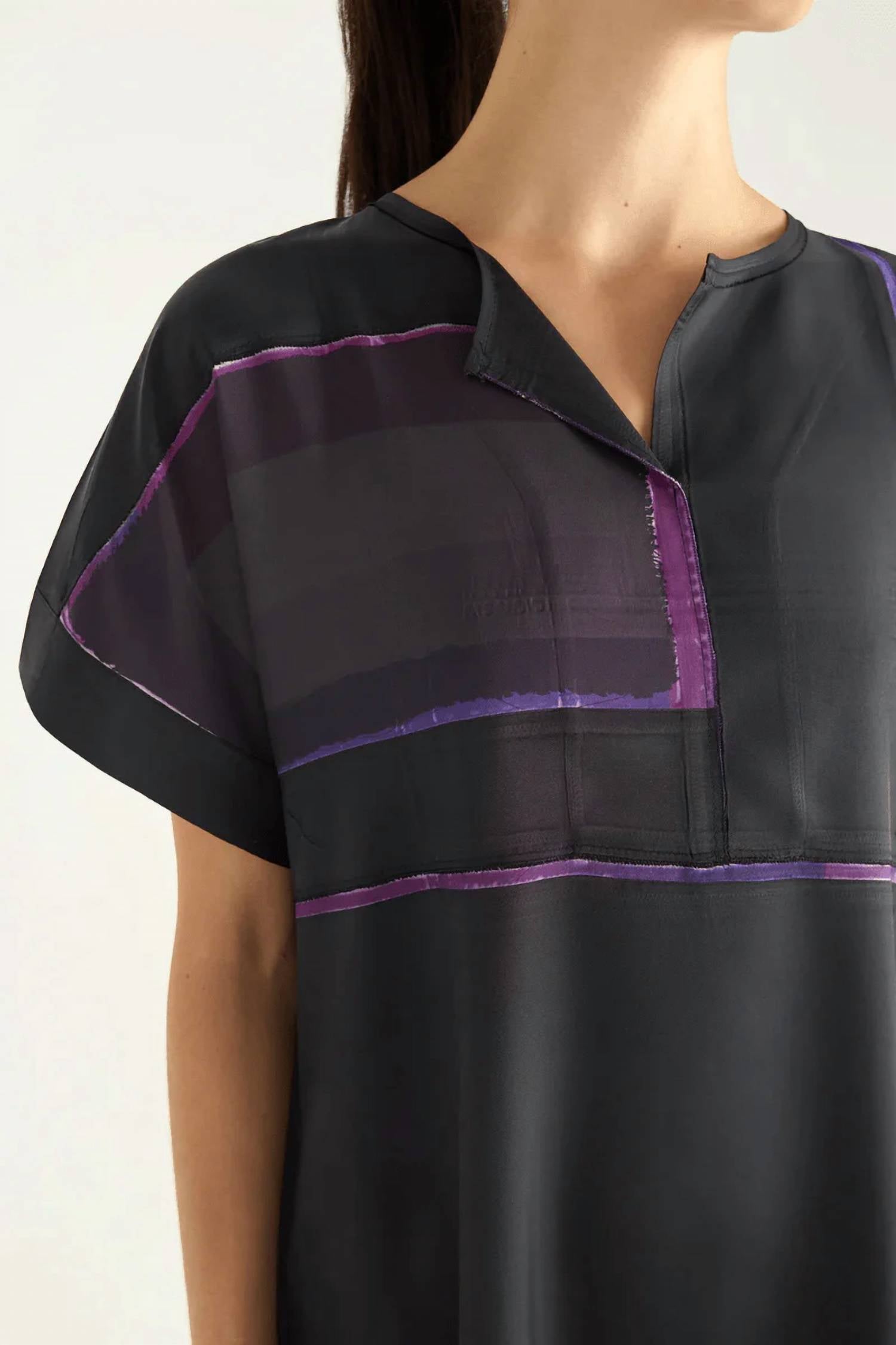 Cotelac - Long Graphic Dress