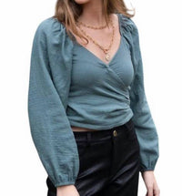 Osamore - Plaid Crop Top