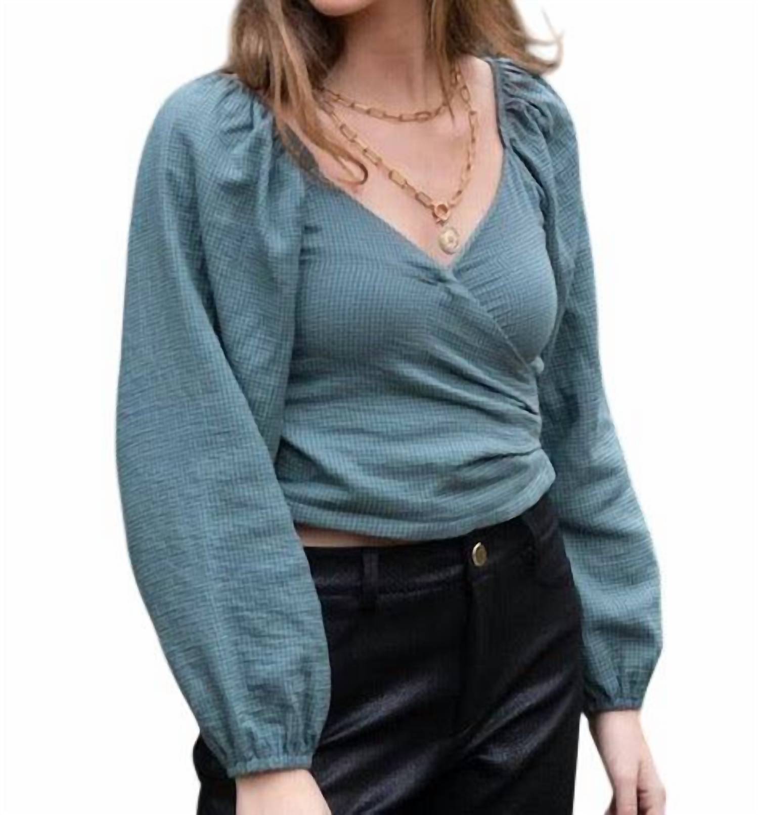 Osamore - Plaid Crop Top
