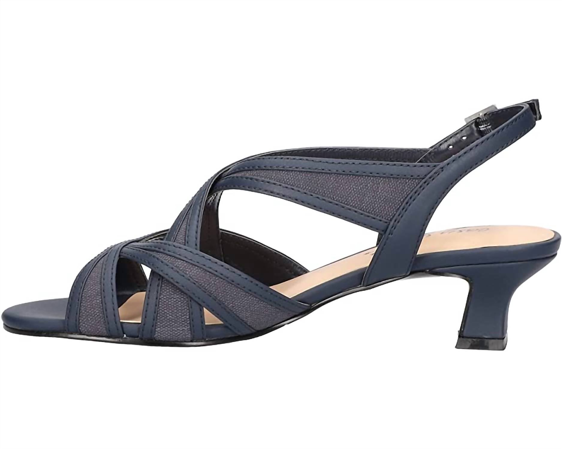 Easy Street - Women's Tristen Strappy Heeled Sandal