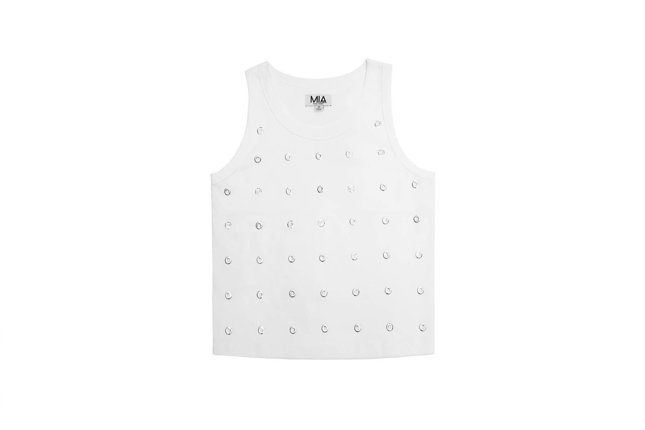 Mia - Grommet Tank Top