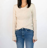 Tea N Rose - Erika Long Sleeve Sweater