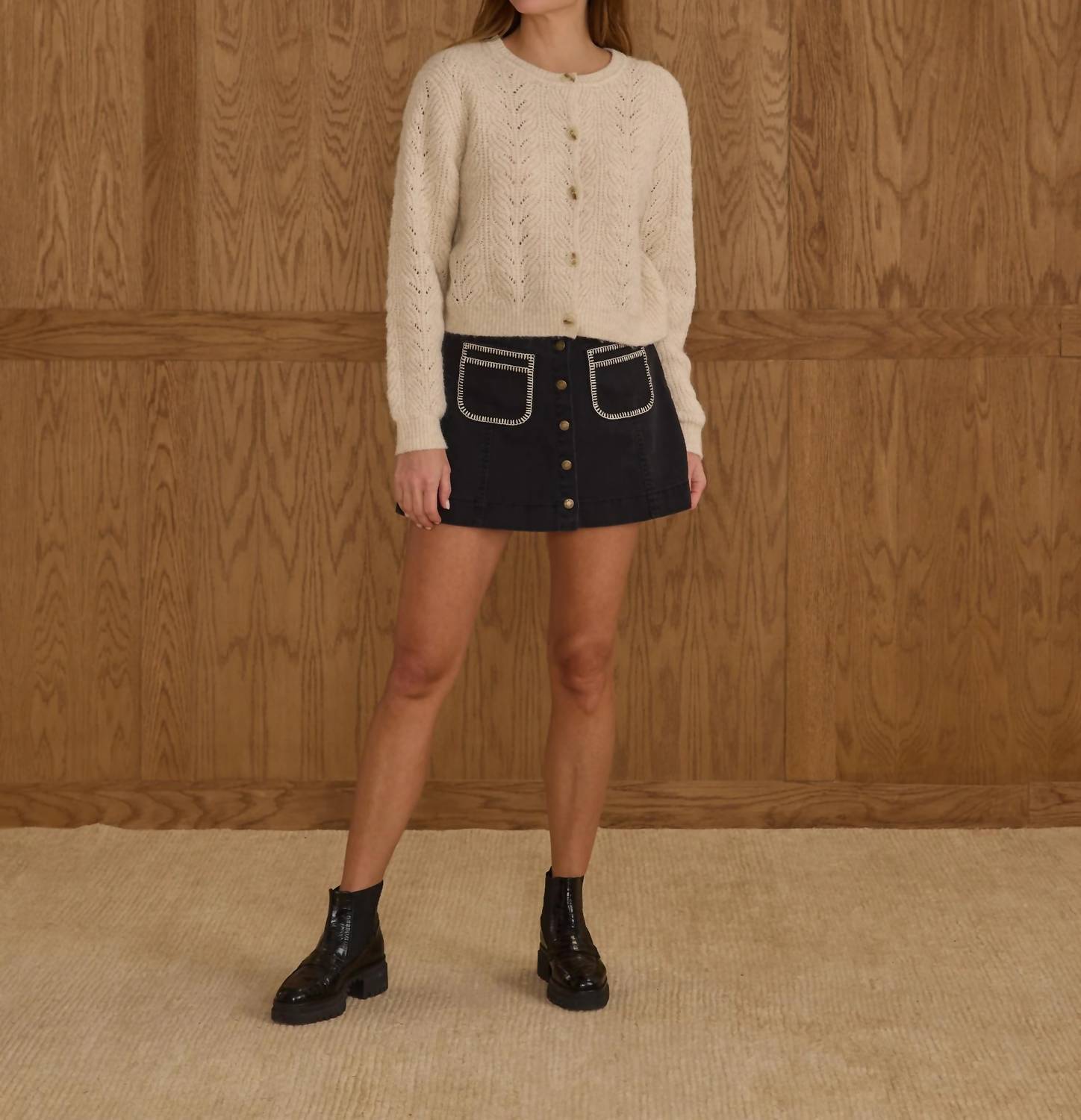 Rylee + Cru - Cheyenne Raglan Sleeves Cardigan