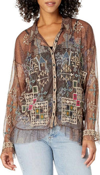 Johnny Was - Melbina Mesh Blouse