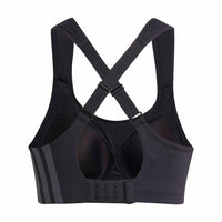 adidas Women's Impact High Support Training Bra in black - women's intimate - alternate view