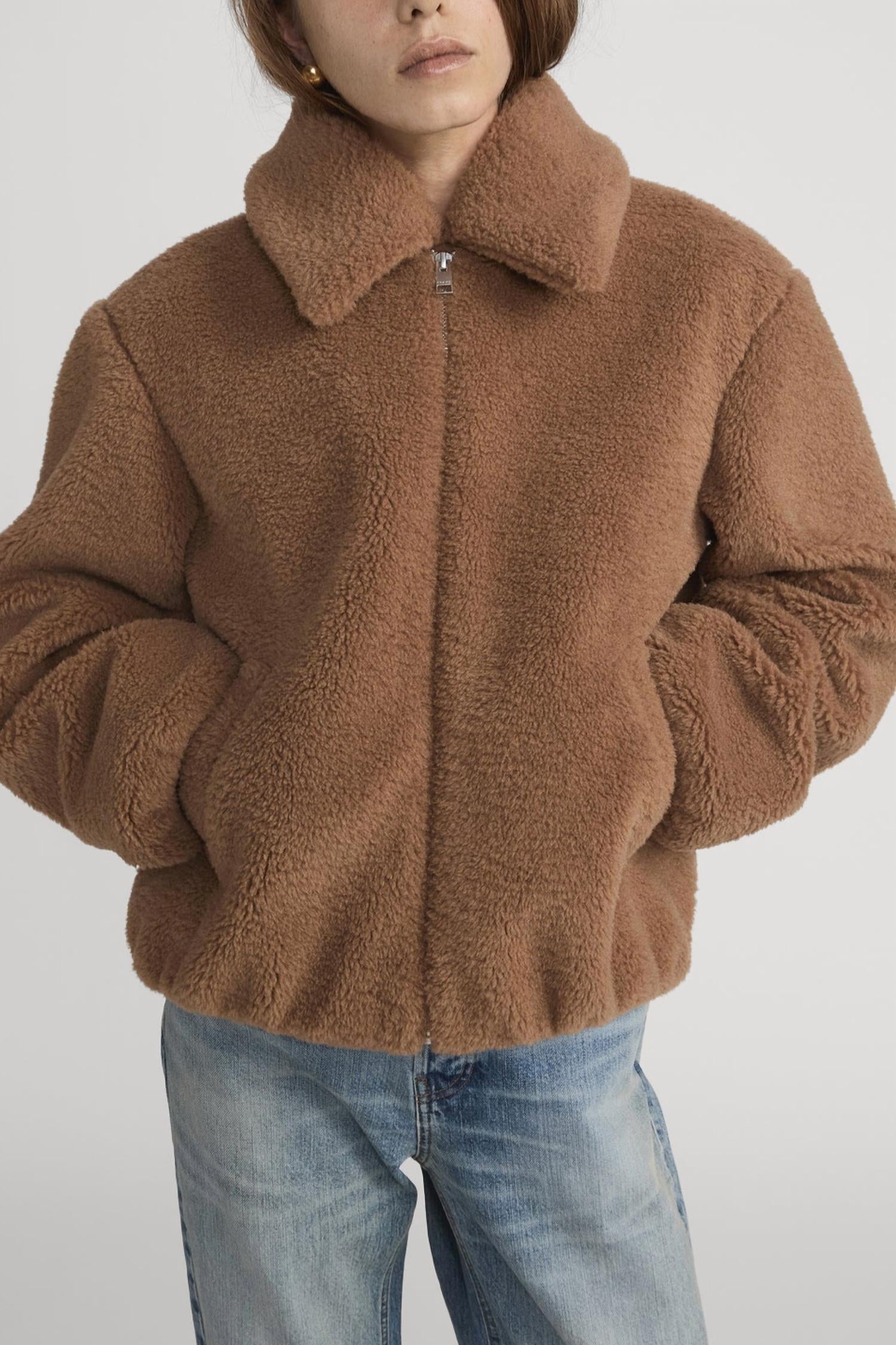 Frame - Teddy Bomber Jacket