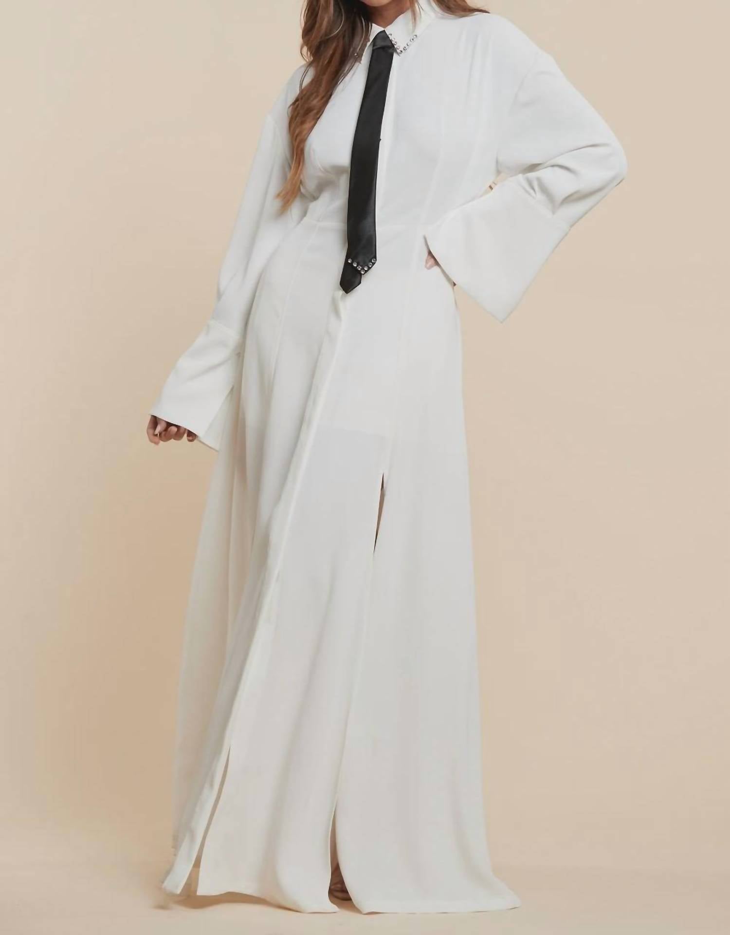 Latiste - Elena Tie Dress And Shorts Set