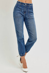 Risen - High Rise Ankle Jogger Jean