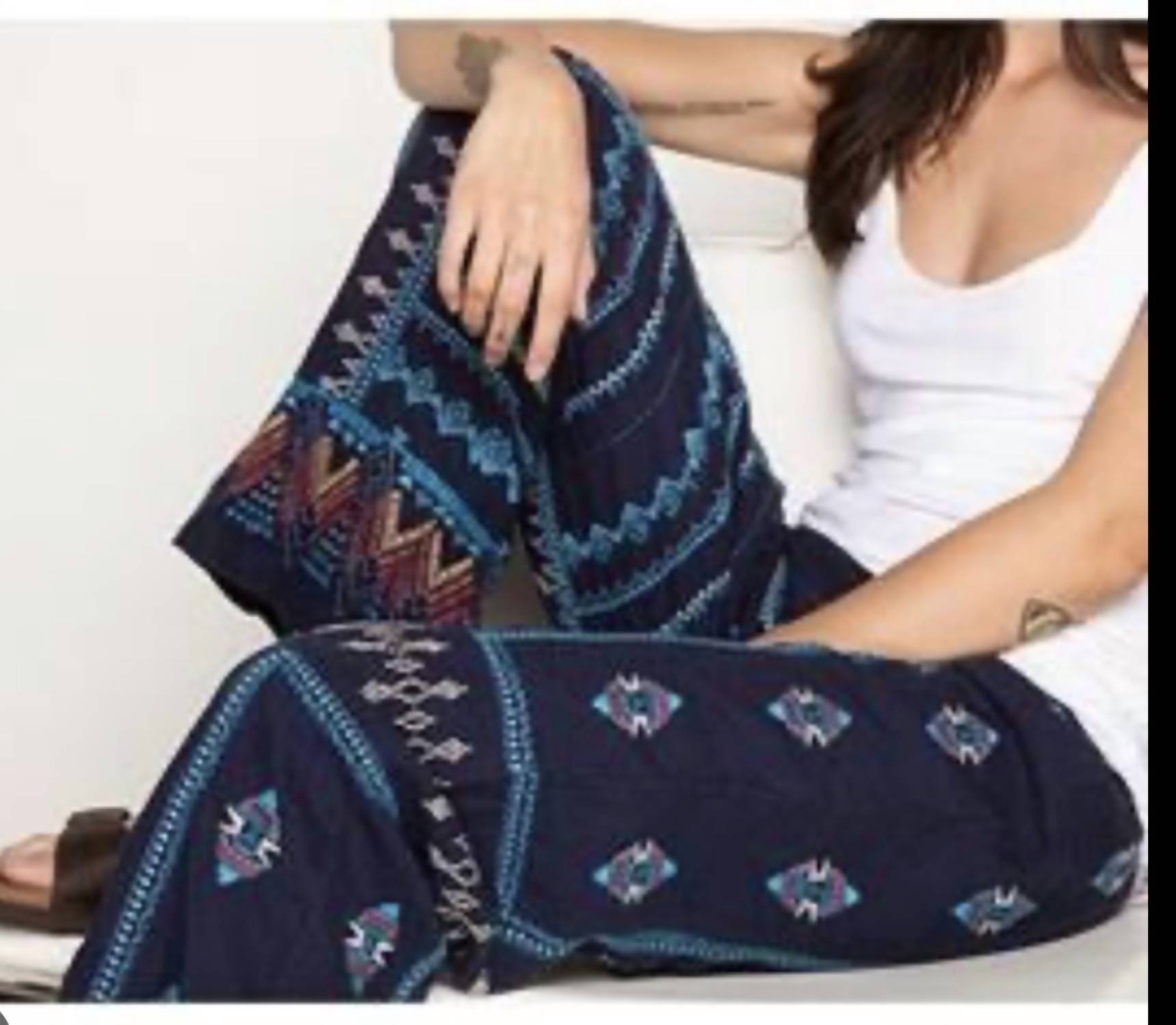 Johnny Was - Embroidered Pants
