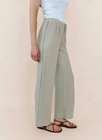 Bella Dahl - Beach Pant With Lattice Stripe