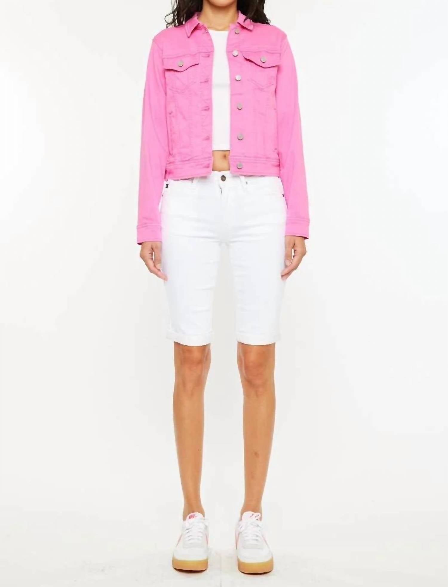 Kancan - Women's Zig Zag Stitch Jacket
