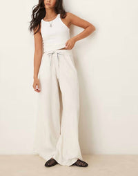 Free People - Wait A Minute Wide Leg Lounge Pants