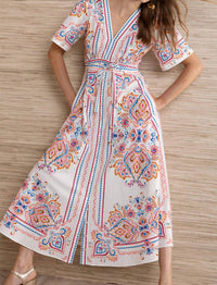 Hale Bob - Mona Poplin Maxi Dress