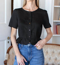 Emerson Fry - Atelier Pintuck Top