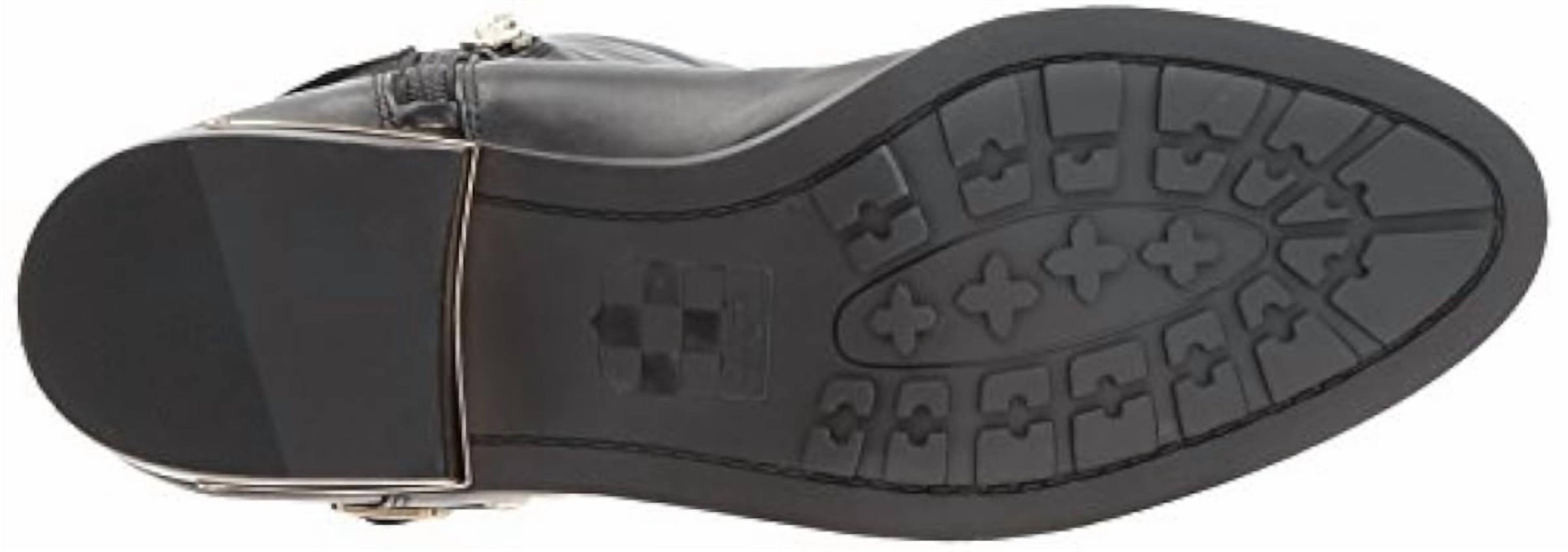 Vince Camuto - Women's Pallien Edgy Style Embellished Trim Stacked Heel Over The Knee Boots