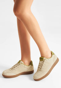 Woden Women's Bjork T-toe Sneaker in desert - women's sneaker - view 5