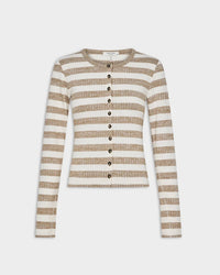 Rag & Bone - Knit Wide Rib Stripe Cardigan