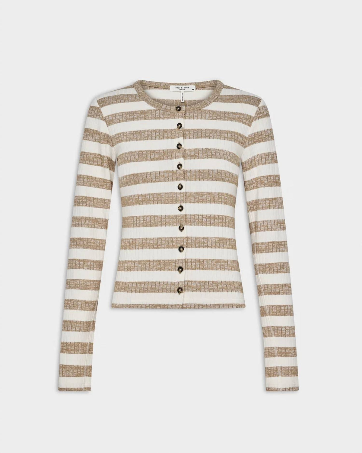 Rag & Bone - Knit Wide Rib Stripe Cardigan