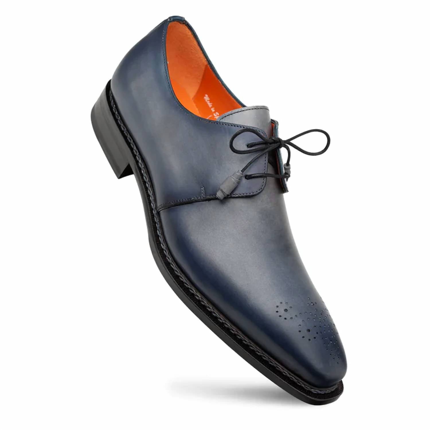 Mezlan - Men's Principe Patina Leather Derby